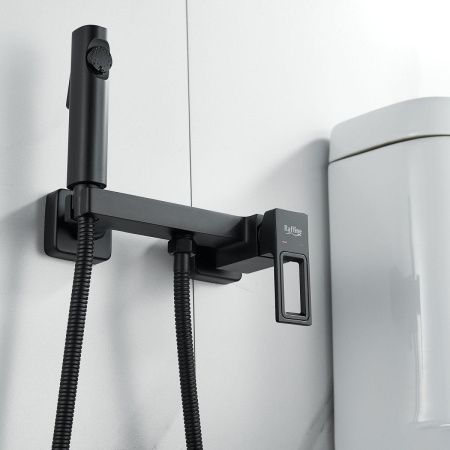 Гигиенический душ со смесителем Raffine F0596H-1 черный