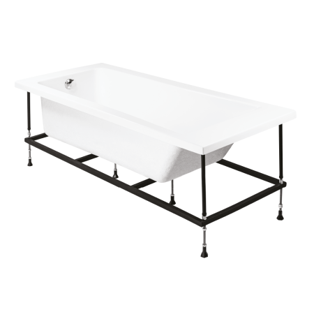 Ванна акриловая Veedi Ina SET13316070 160х70 пристенная прямоугольная без каркаса