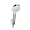 Душевой гарнитур Hansgrohe Crometta 26693400 настенный хром/белый