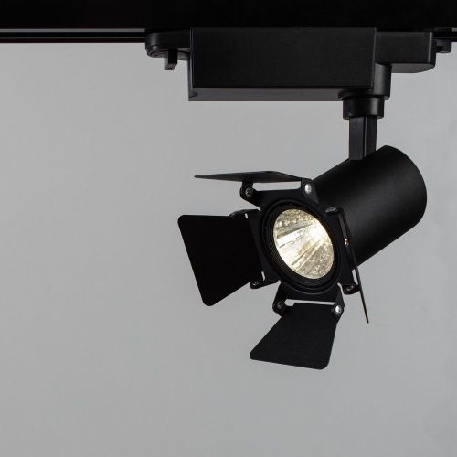 Трековый светодиодный светильник Arte Lamp Track Lights (Трацк Лигхтс) A6709PL-1BK - фото 3