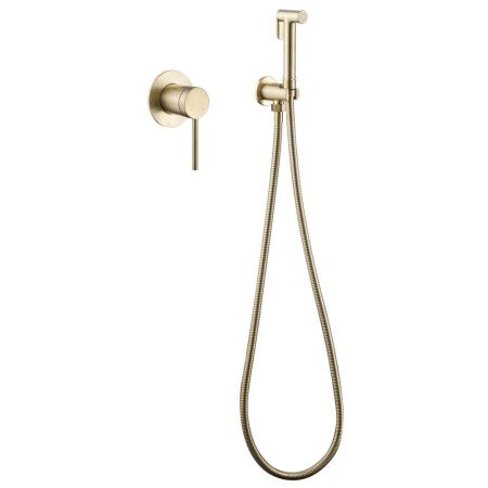 Гигиенический душ со смесителем Abber Emotion AF8825G золото