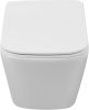 Унитаз подвесной Logan 00342541 белый с сиденьем микролифт безободковый смыв Торнадо