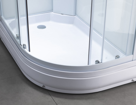 Душевая кабина Taliente TA-128CW(L) 120х80 асимметричная без крыши ориентация левая