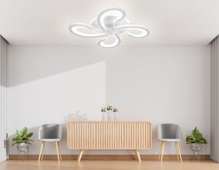 Люстра потолочная Ambrella Light Ice (Ице) FA1702