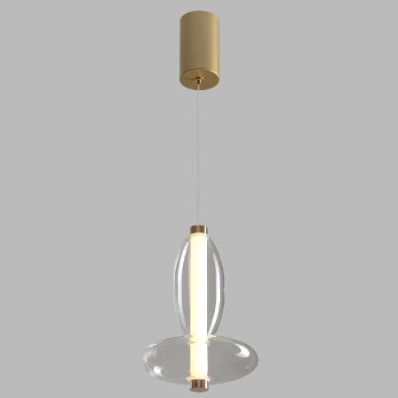 Светильник подвесной Crystal Lux Quasar (Куасар) QUASAR SP7W LED TRANSPARENT
