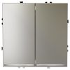Проходной переключатель двухклавишный с подсветкой VOLTUM S70 VLS020404