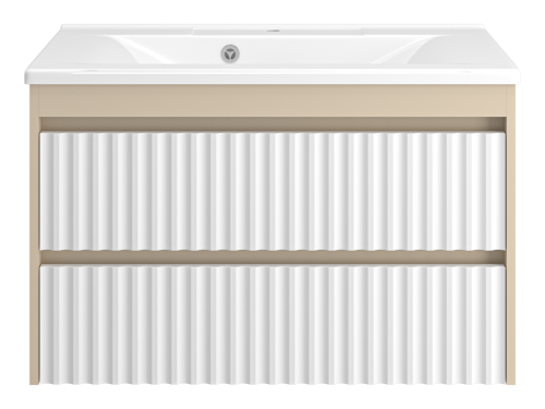 Тумба под раковину Brevita Balaton BAL-06090-03-012Я 88х44х54 подвесная - фото 2