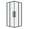 Душевой уголок Grossman Cosmo 300.K33.02.9090.21.00 90х90 стекло прозрачное профиль черный без поддона