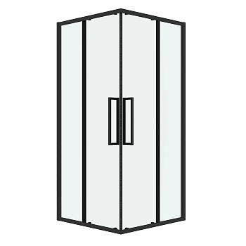 Душевой уголок Grossman Cosmo 300.K33.02.1010.21.00 100х100 стекло прозрачное профиль черный матовый без поддона