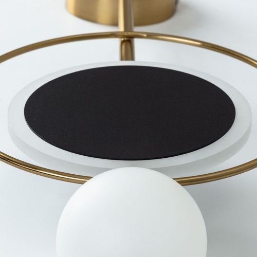 Светильник настенный Arte Lamp Polaris (Поларис) A2604AP-7BK - фото 4
