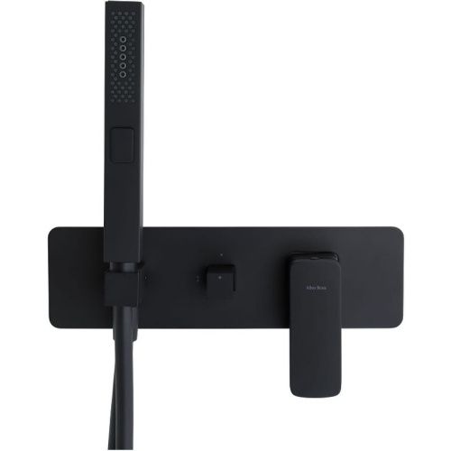 Смеситель для ванны с душем Allen Brau Infinity 5.21011-31 встраиваемый в стену черный - фото 2