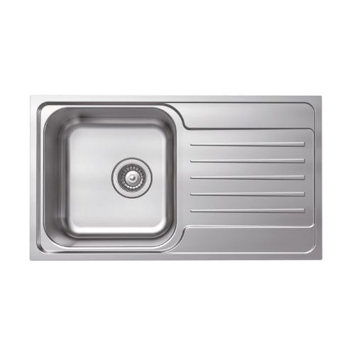 Кухонная мойка IDDIS Sound SND78SDi77 78х44 цвет серый поверхность матовая