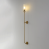 Бра Crystal Lux SIMPLY (СИМПЛЫ) SIMPLY AP1.2 BRASS