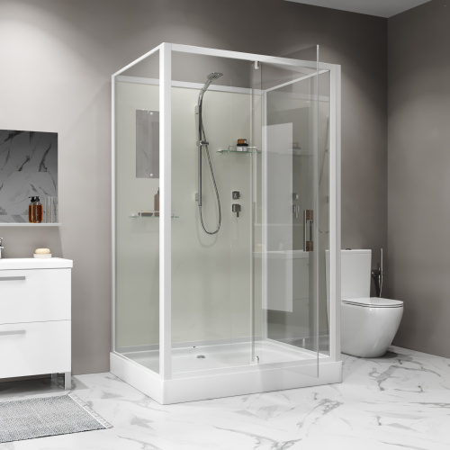 Душевая кабина Niagara Standart ST120/90/15Q/BK 120х90 прямоугольная - фото 4