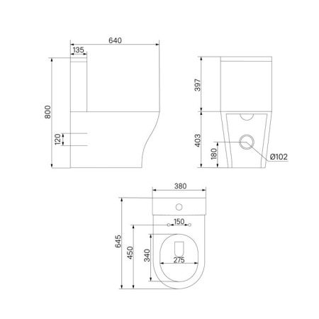 Унитаз-компакт напольный с бачком IDDIS Stone STNRDSEi24 белый с сиденьем микролифт  смыв воронка-водоворот