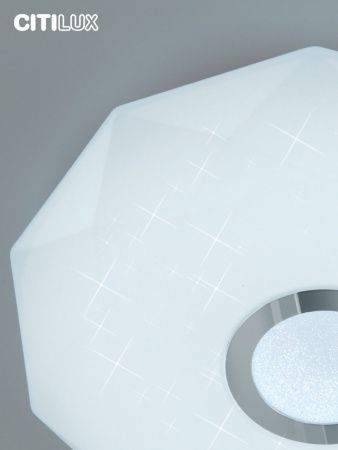Люстра потолочная Citilux Диамант Смарт CL713A80G