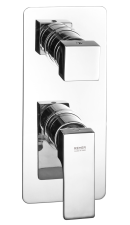 Смеситель для душа Remer Absolute AU92 встраиваемый в стену хром