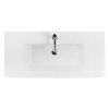 Раковина керамическая BelBagno Urban 12105-KL 110х50 накладная цвет белый 1 отверстие под смеситель