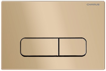 Клавиша смыва механическая CHARUS Elegia FP.320.51.01 цвет песок матовый