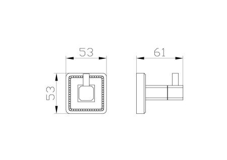 Крючок Wonzon & Woghand Roma WW-7215
