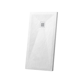 Душевой поддон Vincea H30 VST-4SR9016W 160х90 искусственный камень белый матовый