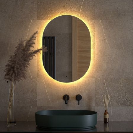 Зеркало с подсветкой Defesto OPTI DF 2913R 50х70 подвесное