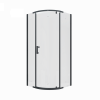 Душевой уголок Cerutti SPA KORRA Z90B 90х90 стекло прозрачное профиль черный без поддона