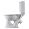 Унитаз-компакт напольный с бачком Santeri Виктория 1P3016S0100BF белый с сиденьем каскадный смыв