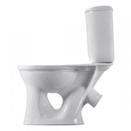 Унитаз-компакт напольный с бачком Santeri Виктория 1P3016S0100BF белый с сиденьем каскадный смыв