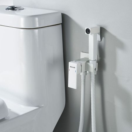 Гигиенический душ со смесителем Shevanik S127C белый