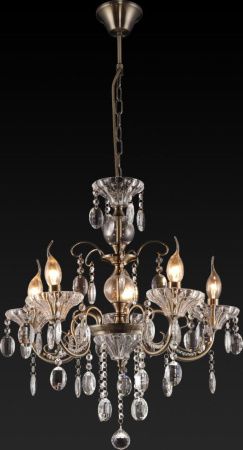 Люстра подвесная Toplight Yolanda Bronze (Ыоланда Бронзе) TL7210D-05AB