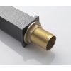 Смеситель Knotlor STABLE KN-20/GMP на раковину вороненая сталь