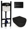 Комплект унитаз с инсталляцией Valsir KIT VSBM 7334NEMT Slim P1