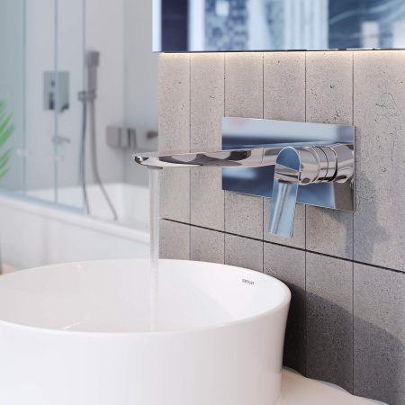 Смеситель Berges VENTAS 76005 настенный хром глянцевый