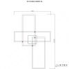 Люстра потолочная iLedex Grace (Граце) 231/3-60W-3000K GL