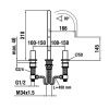 Смеситель Laufen Kartell 3.1233.3.004.220.1 на раковину хром
