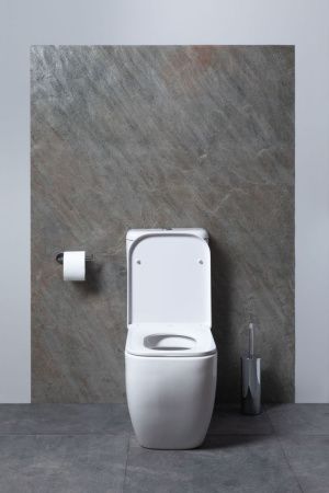 Чаша унитаза напольная Allen Brau Infinity 4.21001.20 цвет белый без бачка с сиденьем микролифт безободковая каскадный смыв