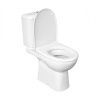 Унитаз-компакт напольный с бачком Roca Access 734P23800Y белый с сиденьем микролифт каскадный смыв