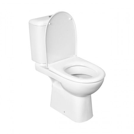 Унитаз-компакт напольный с бачком Roca Access 734P23800Y белый с сиденьем микролифт каскадный смыв