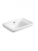 Раковина из сантехнического фаянса WeltWasser WW SK 10000003890 60х40 подвесная цвет белый