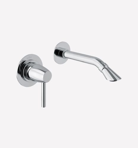 Смеситель для раковины Webert Opera Moderna OE830606015 встраиваемый в стену хром - фото 2