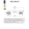 Люстра потолочная Omnilux Neviano (Невиано) OML-34207-05