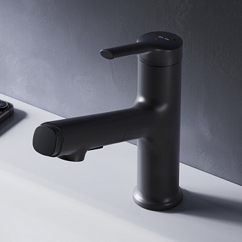 Смеситель Am.Pm X-Joy F85B02922 на раковину черный