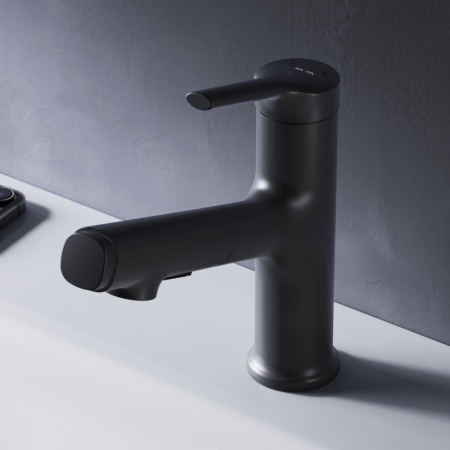 Смеситель Am.Pm X-Joy F85B02922 на раковину черный