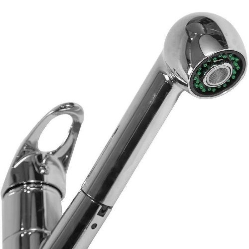 Смеситель для кухни Haiba HB03 HB6003 на мойку хром - фото 2