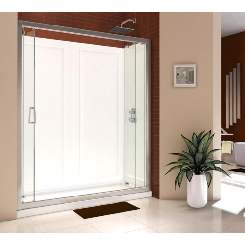 Душевая дверь RGW Passage 01902314-11 140х195 стекло прозрачное профиль хром глянцевый - фото 2 Душевая дверь RGW Passage 01902314-11 140х195 стекло прозрачное профиль хром глянцевый - фото 2