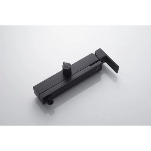 Душевая стойка Knotlor KN-23/BL настенная цвет черный - фото 5