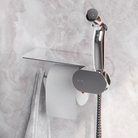 Унитаз напольный с бачком Am.Pm Inspire V2.0 CK50C1704W белый с сиденьем микролифт душевой смыв