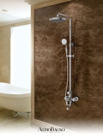 Душевая стойка AltroBagno Opera AltroBagnoOpera030205Cr настенная цвет хром