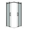 Душевой уголок Grossman Classic 300.K33.04.1010.21.00 100х100 стекло прозрачное профиль черный без поддона